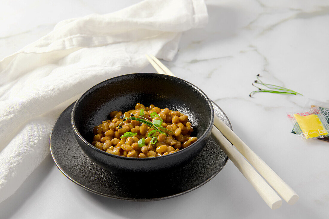 Natto - fermentierte Sojabohnen (Japan)