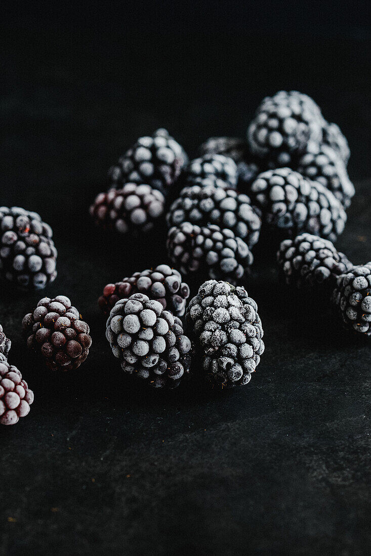 Frozen blackberries