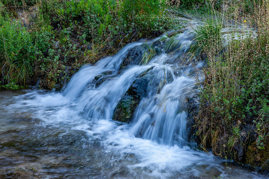 Cascade Springs auf dem Berg Timpanogos im Uinta National Forest in Utah