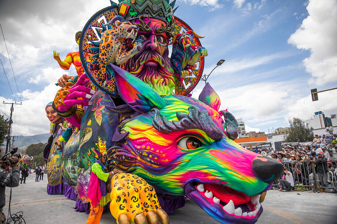 The Negros y Blancos Carnival in Pasto, Colombia, is a vibrant cultural extravaganza that unfolds with a burst of colors, energy, and traditional fervor.