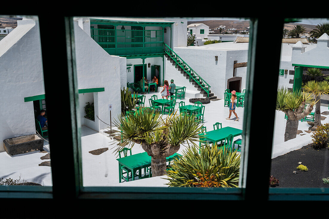 Casa Museo del Campesino (Hausmuseum des Bauern), entworfen von César Manrique auf Lanzarote, Kanarische Inseln, Spanien