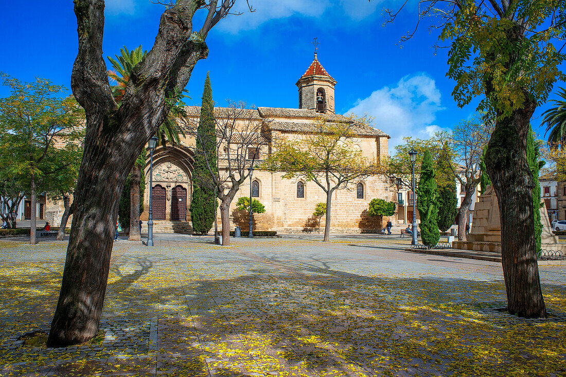Iglesia de San Pablo church, Plaza del 1 de Mayo square Ubeda, Andalusia Jaen Province Spain Europe