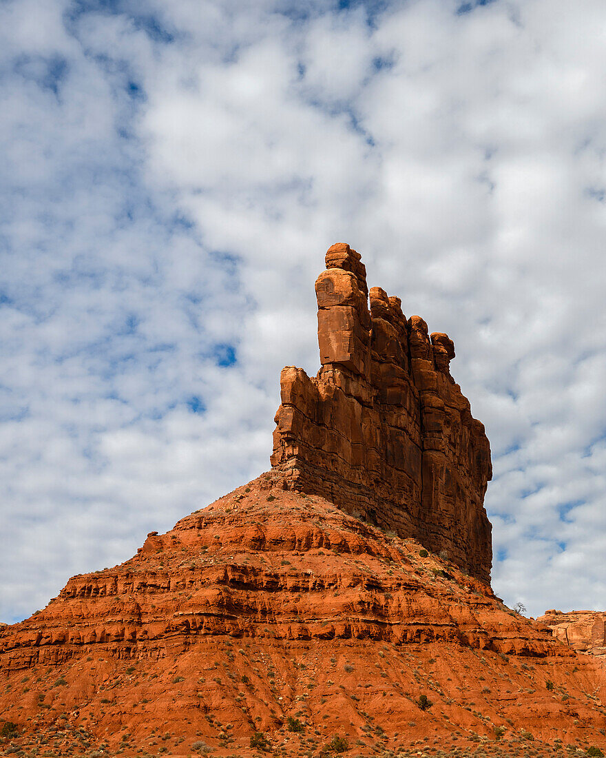 De Gualle and His Troops Butte im Valley of the Gods, Utah