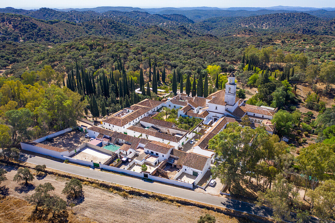 Monasterio De Nuestra Señora De La Sierra, Hornachuelos, Cordoba, Andalusien, Spanien