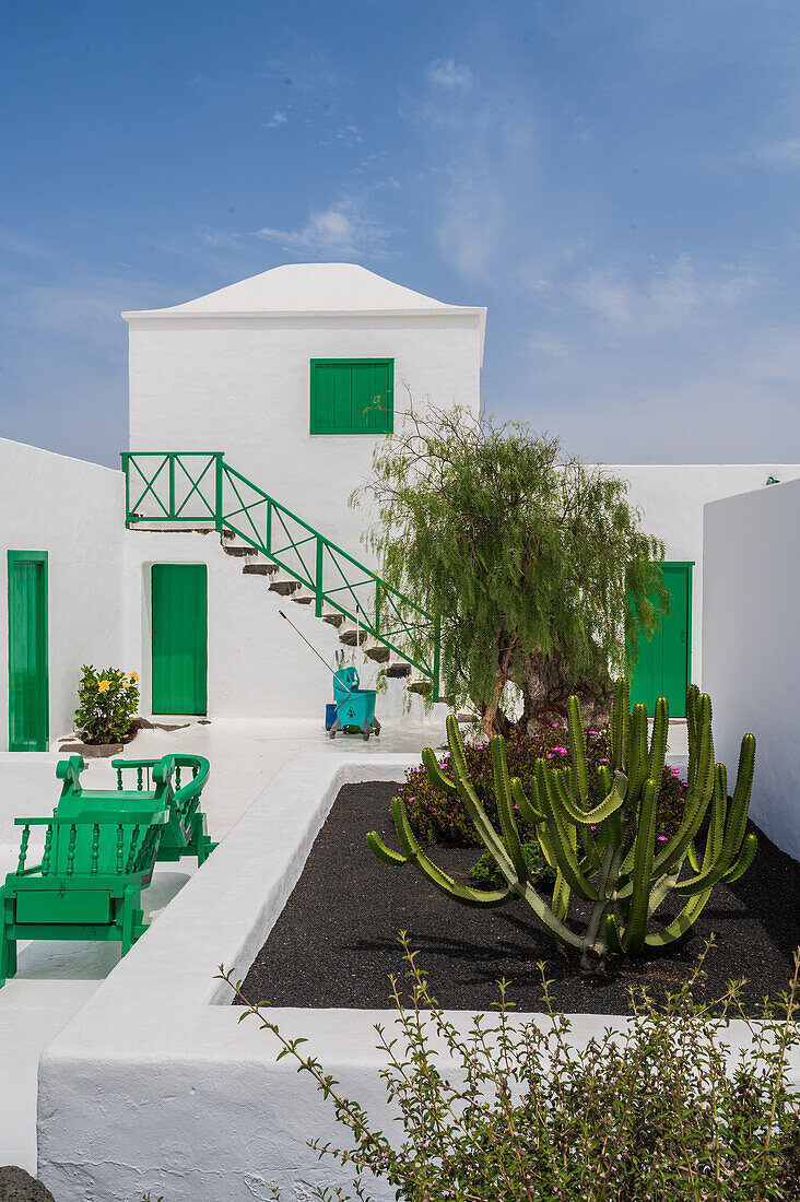 Casa Museo del Campesino (House museum of the peasant farmer) designed by César Manrique in Lanzarote, Canary Islands Spain