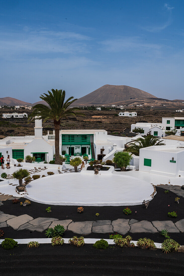 Casa Museo del Campesino (Hausmuseum des Bauern), entworfen von César Manrique auf Lanzarote, Kanarische Inseln, Spanien