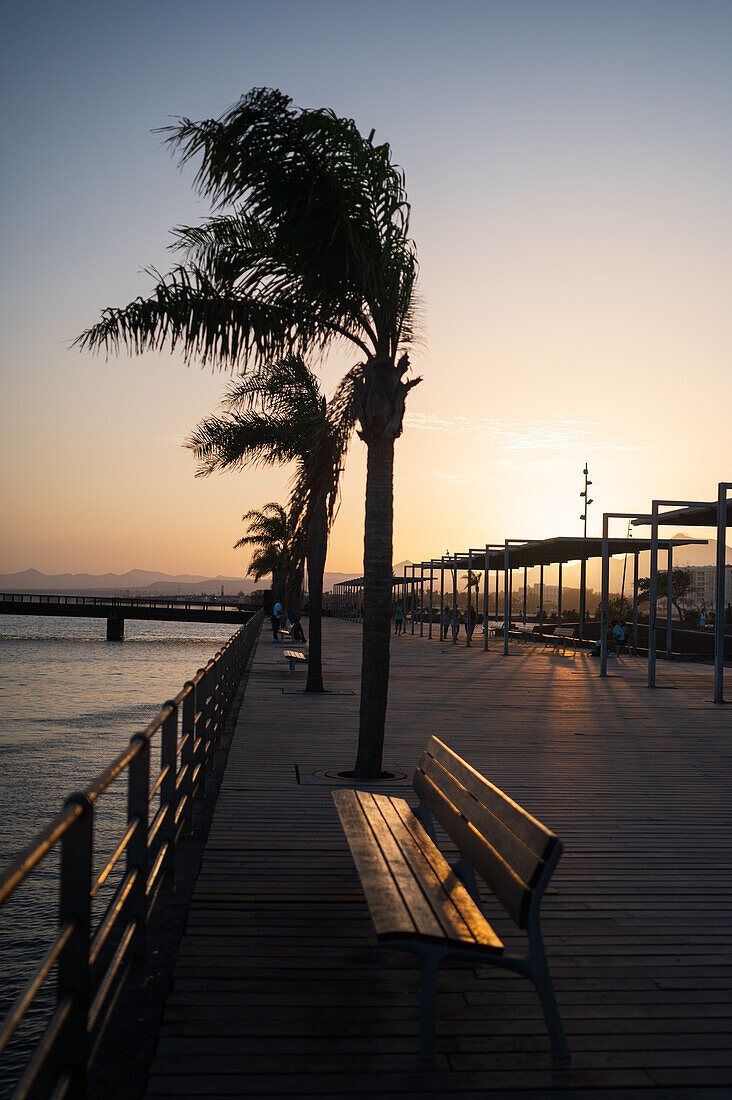 Arrecife, capital city of Lanzarote, Canary Islands, Spain