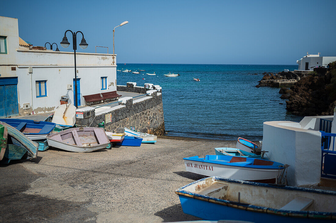 Punta Mujeres, ein Dorf in der Gemeinde Haria, Lanzarote, Spanien