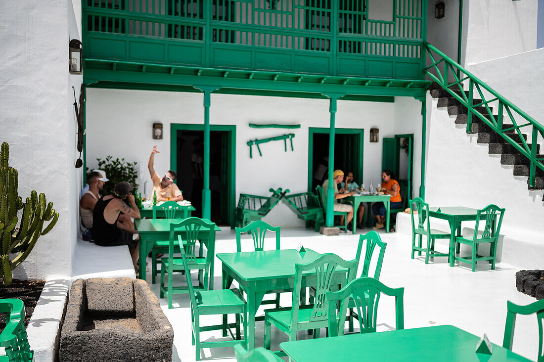 Casa Museo del Campesino (House museum of the peasant farmer) designed by César Manrique in Lanzarote, Canary Islands Spain