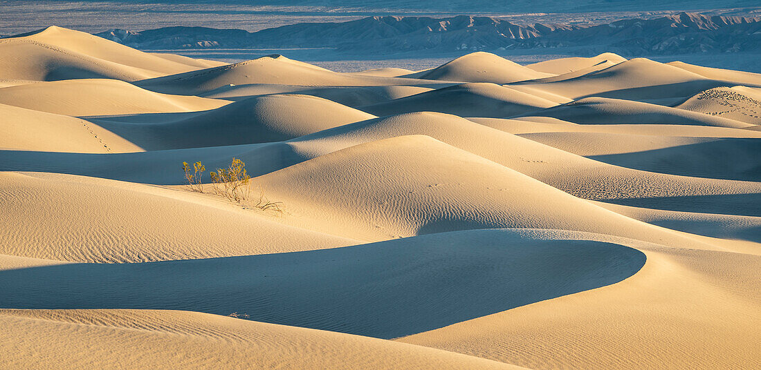 Mesquite Flat Sanddünen im Death Valley National Park, Kalifornien