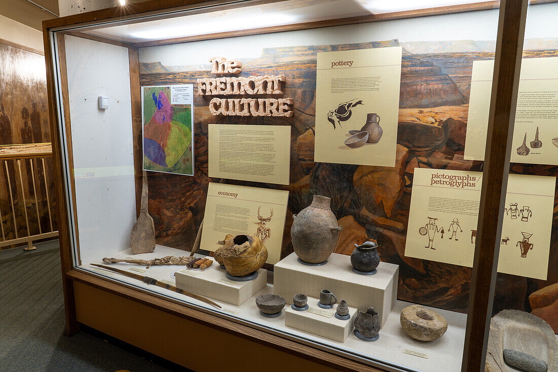 in the USU Eastern Prehistoric Museum in Price, Utah.