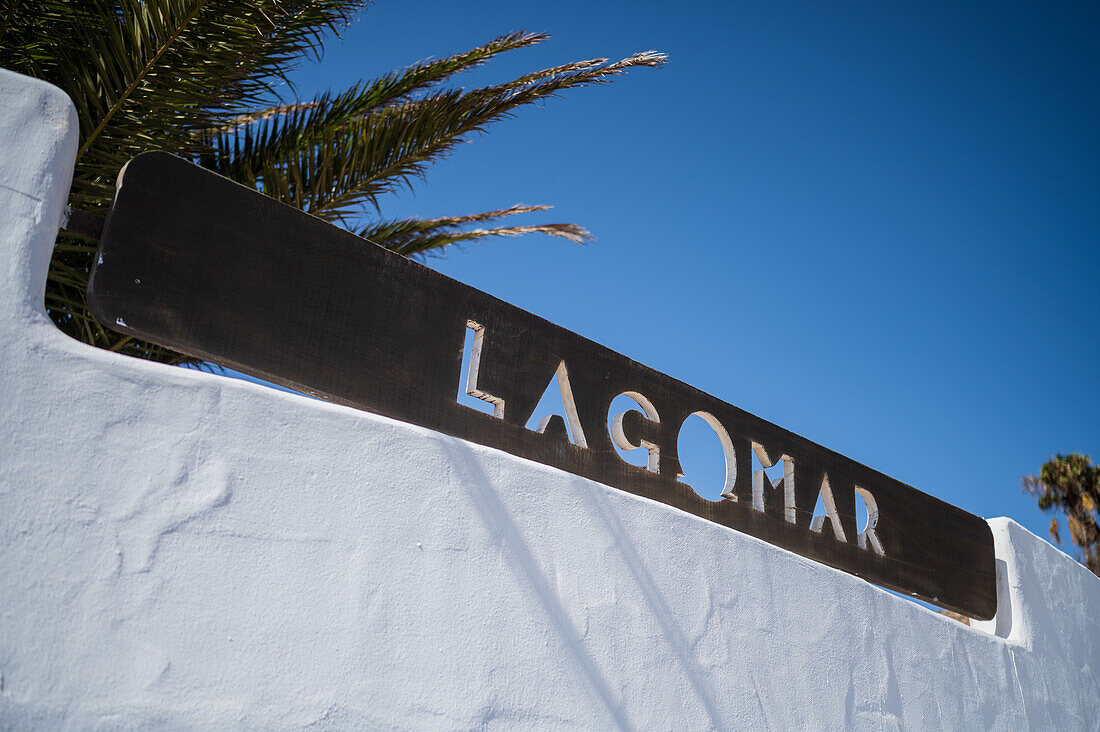 The Lagomar Museum, also known as Omar Sharif's House, unique former home incorporating natural lava caves, now a restaurant, bar & art gallery in Lanzarote, Canary Islands, Spain