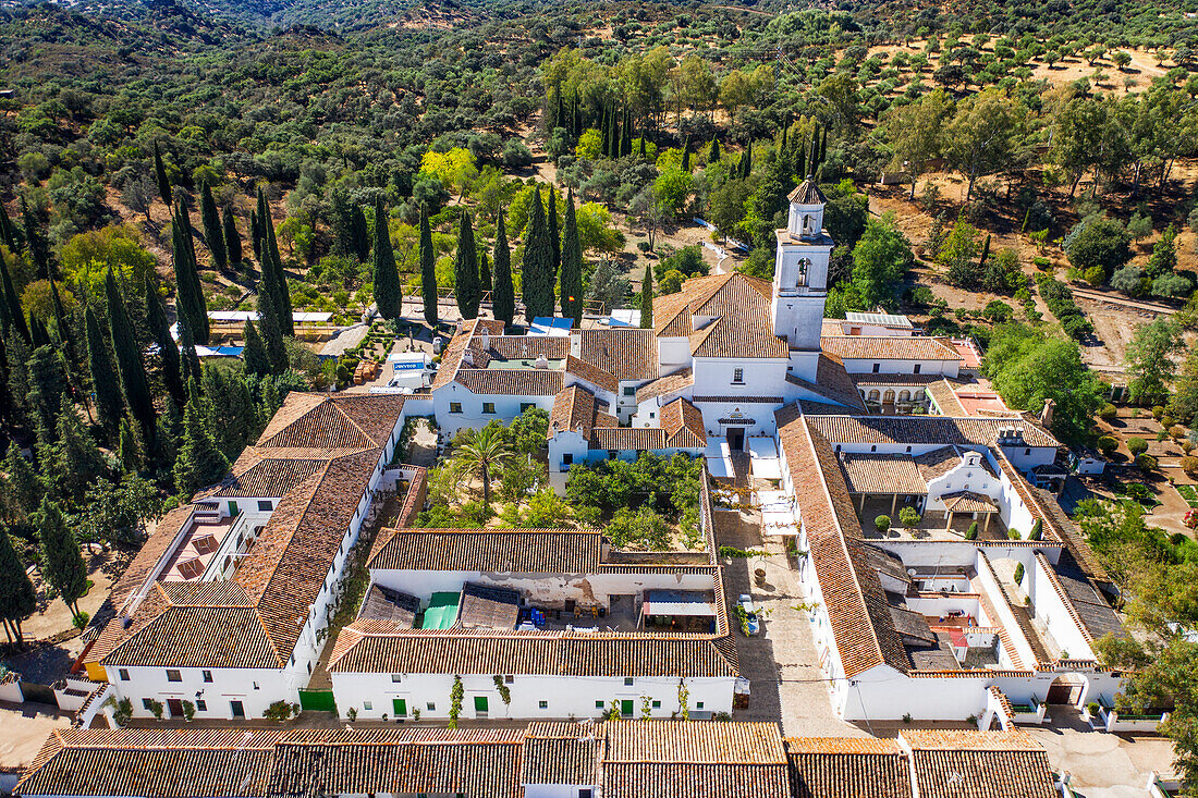 Monasterio De Nuestra Señora De La Sierra, Hornachuelos, Cordoba, Andalusia, Spain.