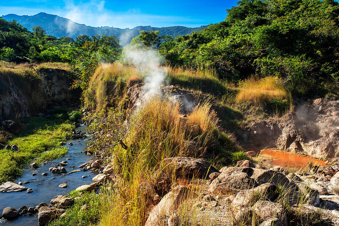 Los Ausoles de Ahuachapán, El Salvador, Mittelamerika