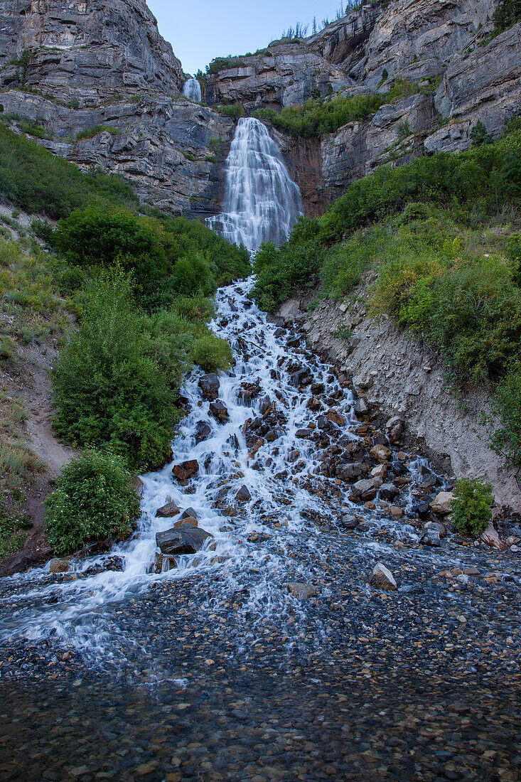 Bridal Veil Falls im Provo Canyon bei Provo, Utah