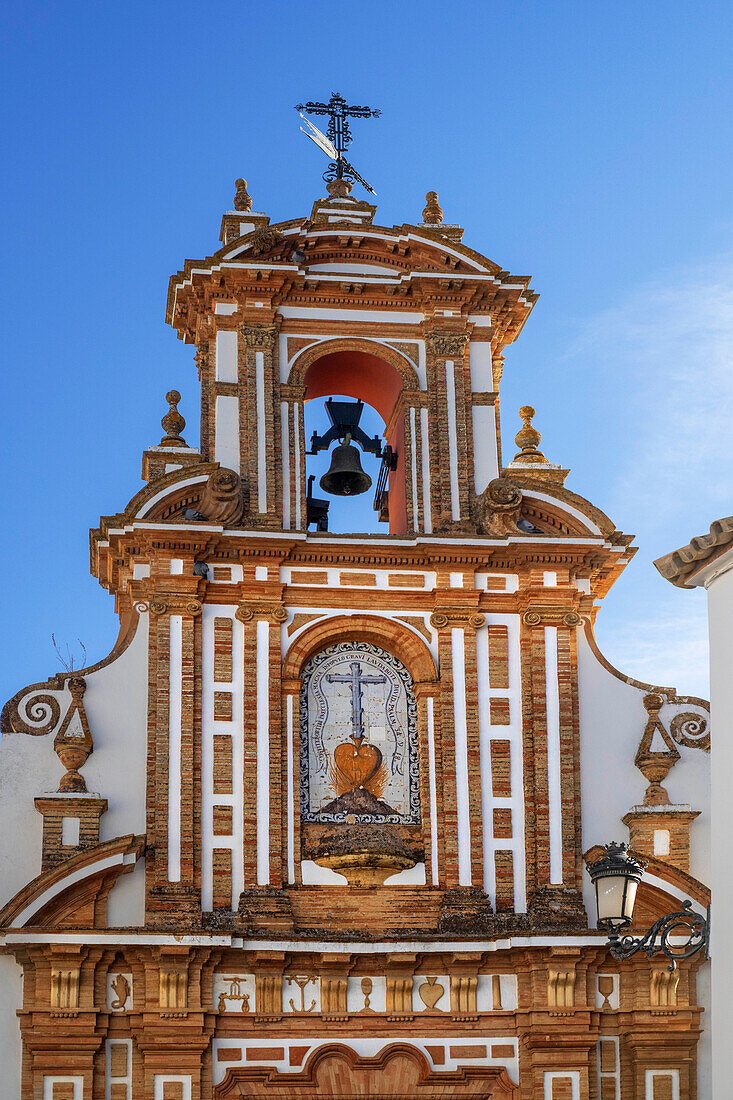 Iglesia de la caridad charity church Old town Carmona Seville Andalusia South of Spain.
