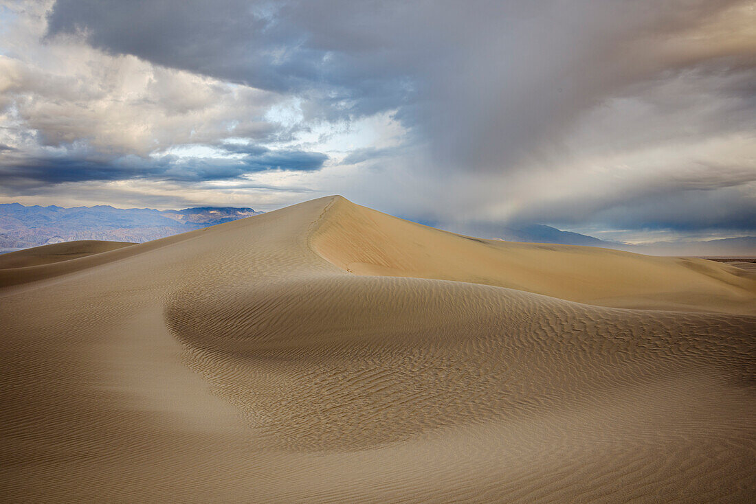 Mesquite Flat Sanddünen im Death Valley National Park, Kalifornien