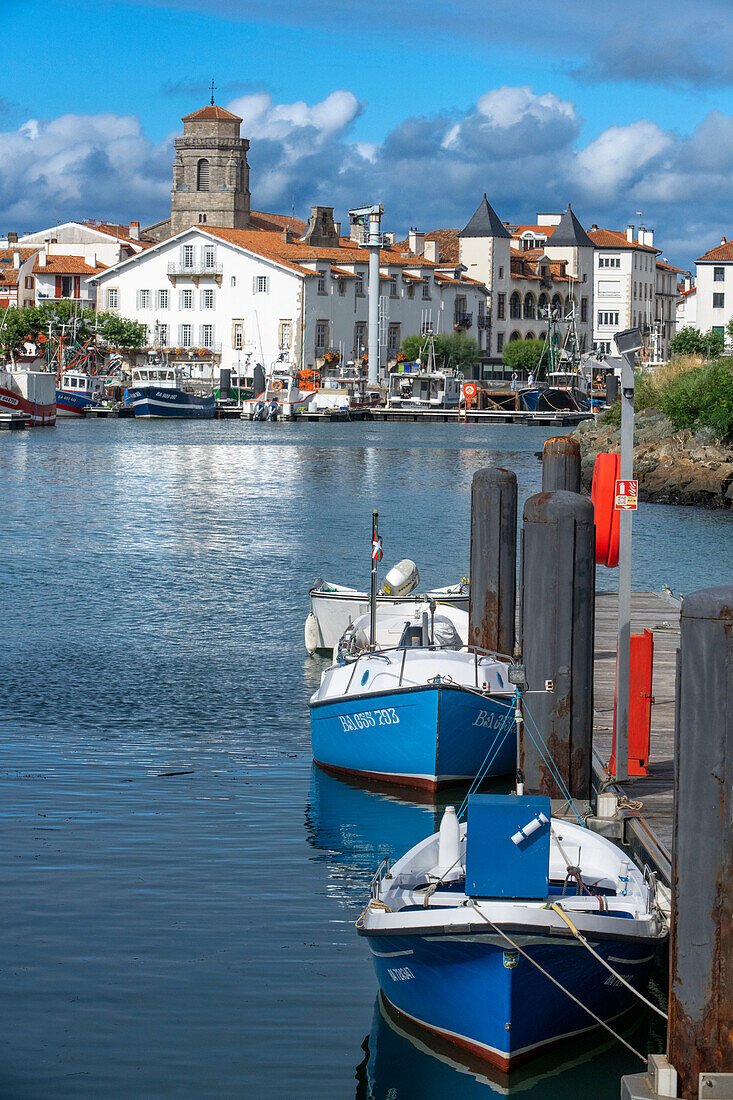 Saint Jean de luz, Hafen von Saint-Jean de Luz, Aquitanien, Frankreich