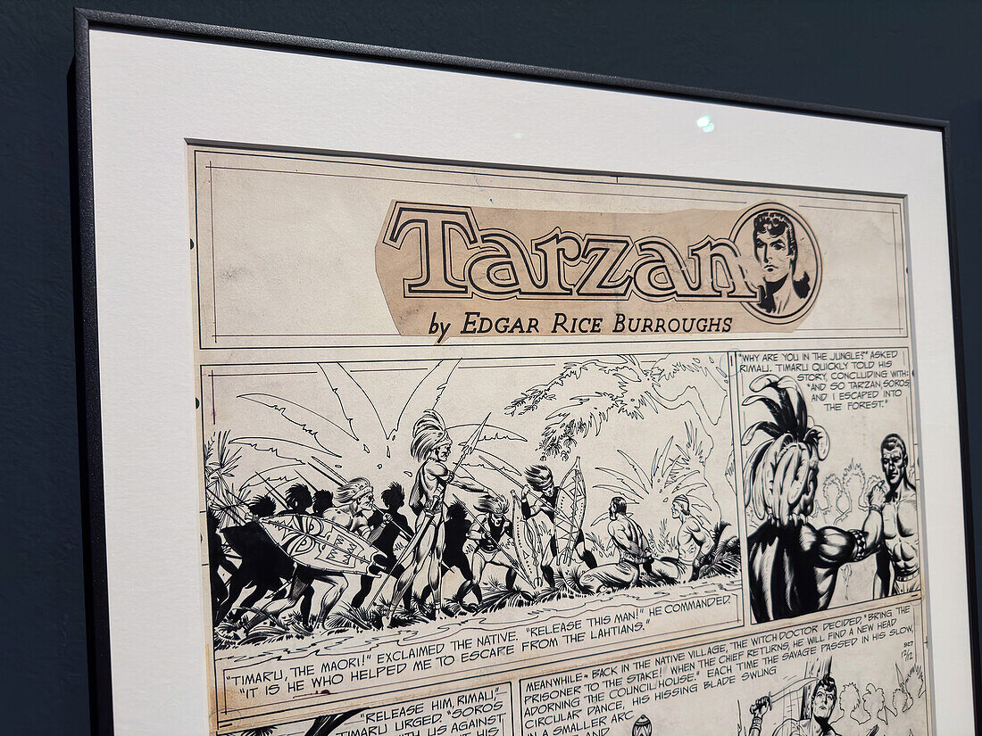Tarzan's Origin, Harold Foster nach Edgar Rice Burroughs