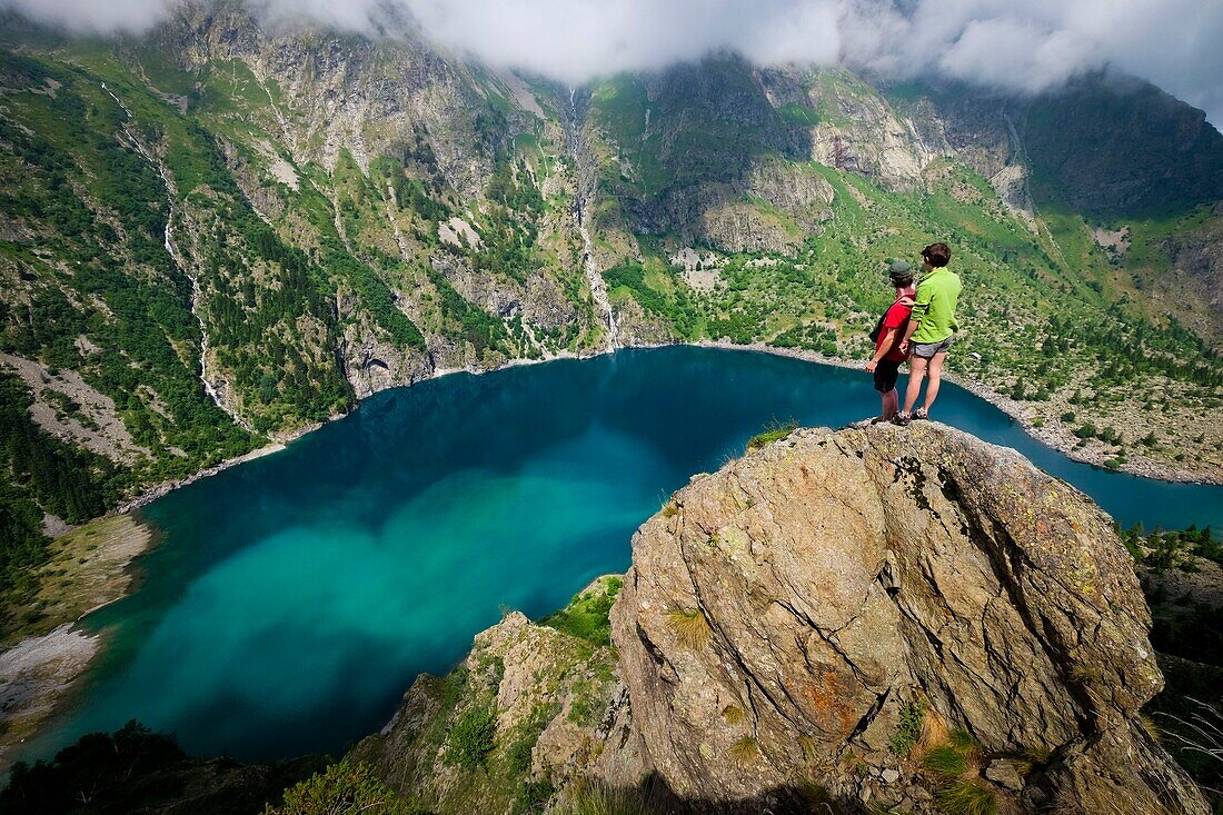 France, Isere, Le Bourg-d'Oisans, Lauvitel lake