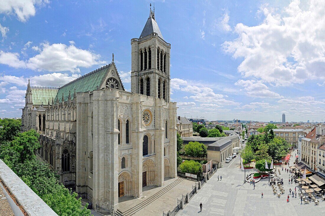 Frankreich, Seine Saint Denis, Saint Denis, die Basilika-Kathedrale