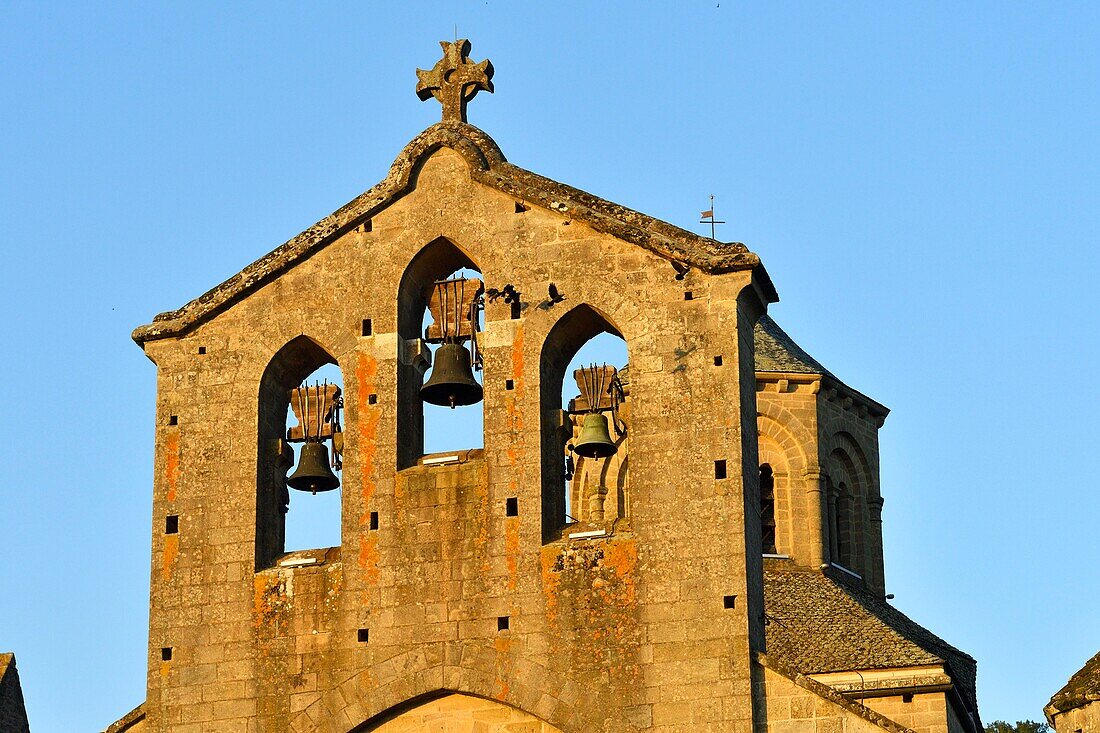 France, Correze, Aubazine, Roman Cistercian abbey dated 12th century and monastery