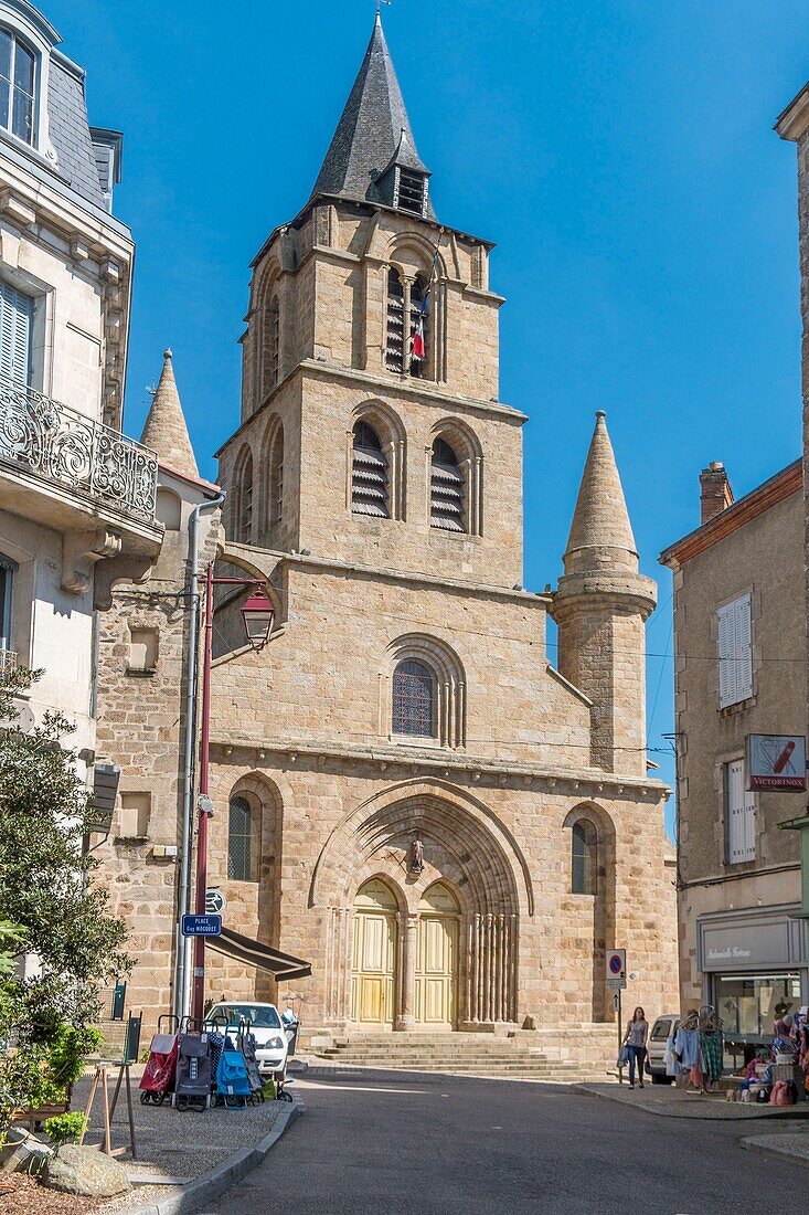 France, Haute Vienne, collegiate church Saint Junien, Parc Naturel Régional Périgord Limousin