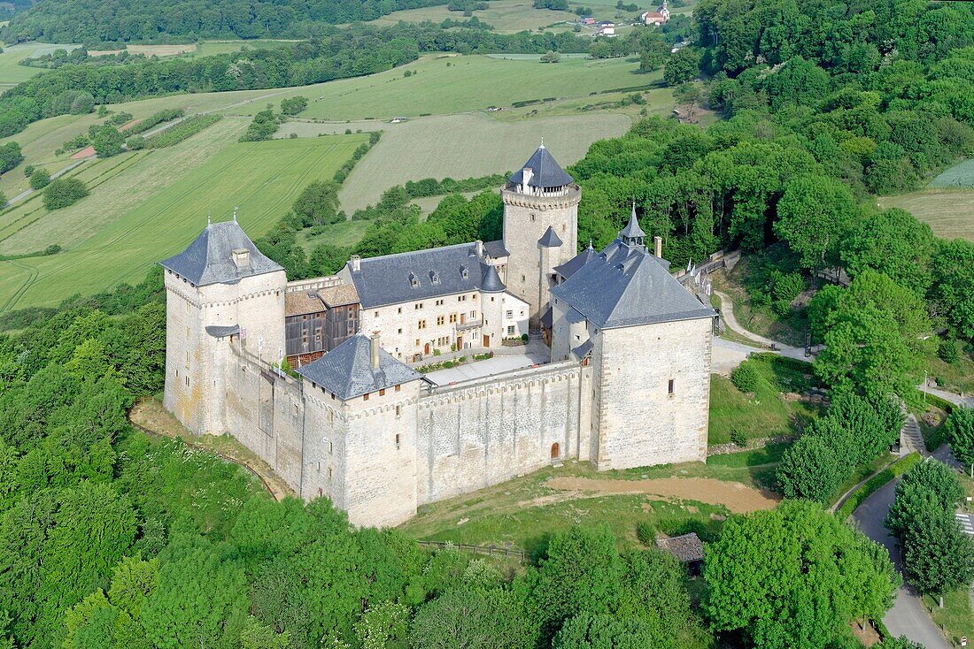 Frankreich, Mosel, Manderen, das Schloss von Malbrouck