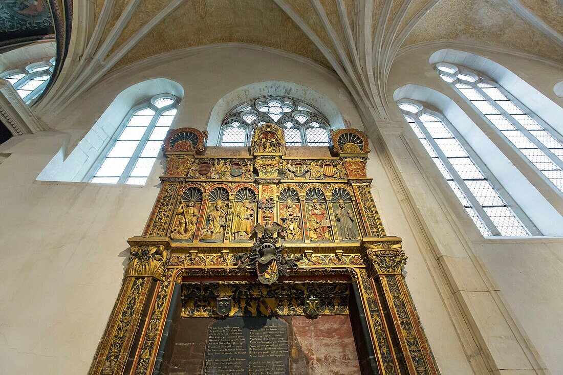 France, Meurthe et Moselle, Nancy, Cordeliers church also named Saint Francois des Cordeliers church is part of the Musee Lorrain (Lorrain museum), Rene the Second duke of Lorraine tomb