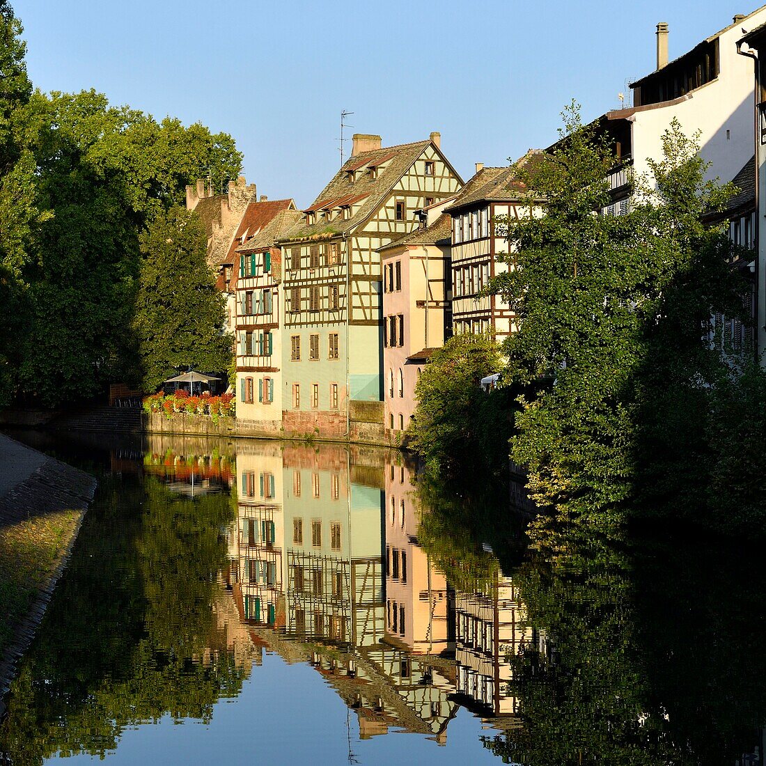 Frankreich, Bas Rhin, Straßburg, Altstadt, die von der UNESCO zum Weltkulturerbe erklärt wurde, das Viertel Petite France