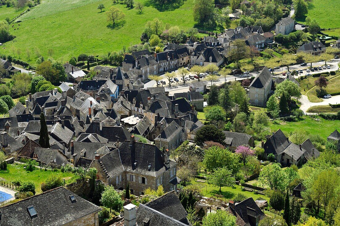 France, Correze, Turenne, labelled Les Plus Beaux Villages de France (The Most Beautiful Villages of France),
