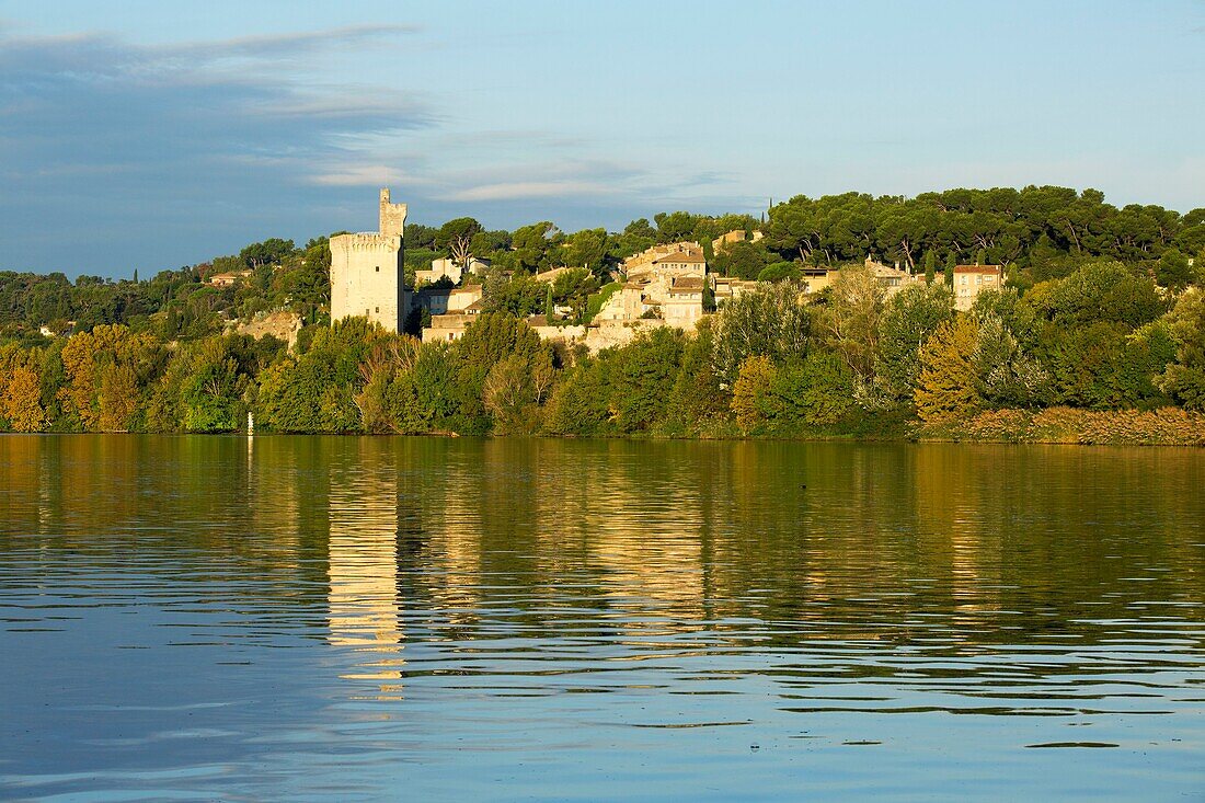 France, Gard, Villeneuve les Avignon, The Rhone, Tour Philippe Le Bel