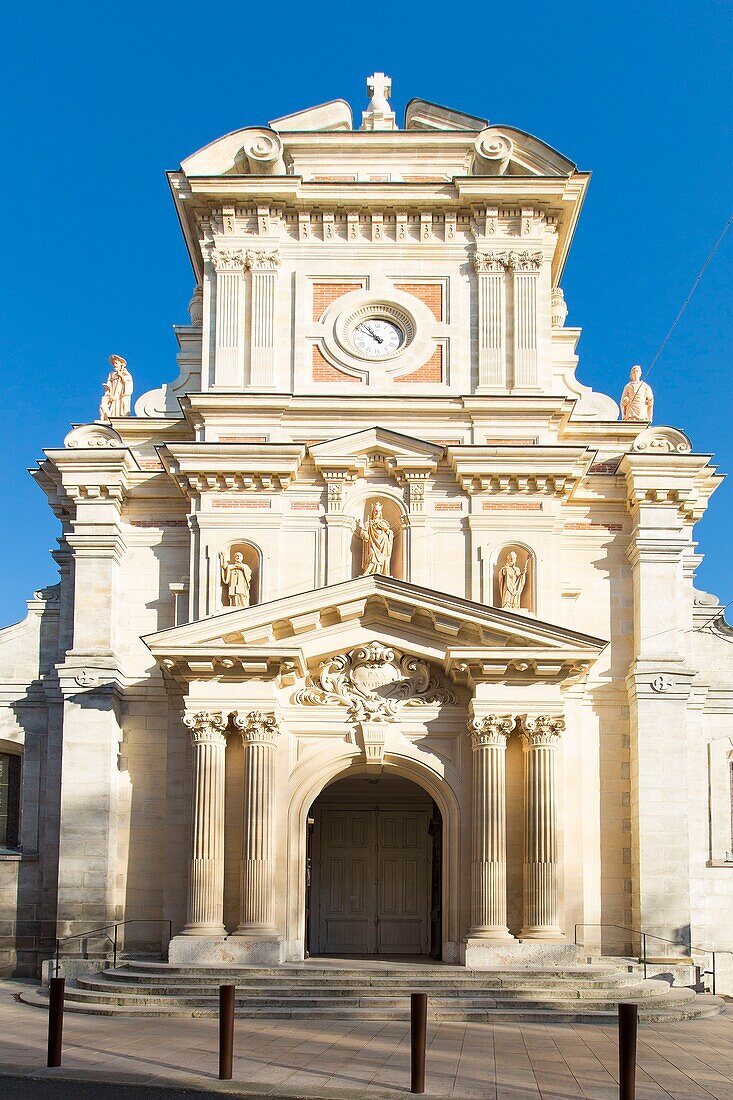 Frankreich, Seine et Marne, Fontainebleau, Kirche Saint Louis