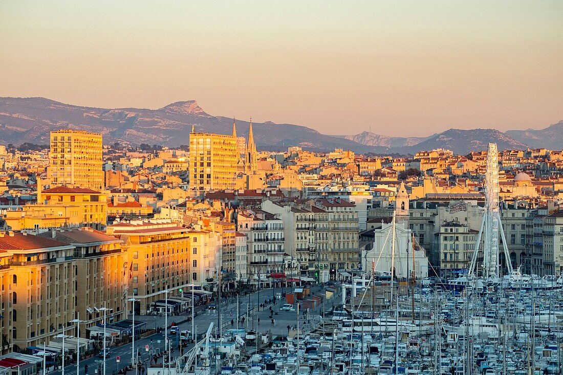 France, Bouches du Rhone, Marseille, the Old Port