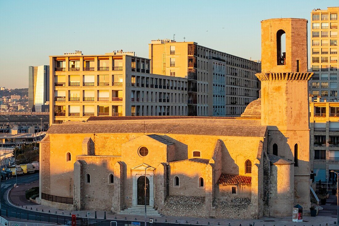 Frankreich, Bouches du Rhone, Marseille, Stadtteil Panier, Kirche Saint Laurent