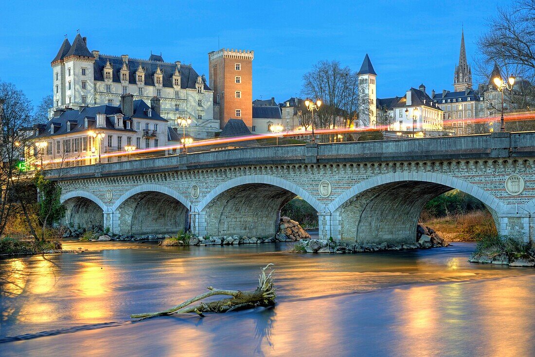 France, Pyrenees Atlantiques, Bearn, Pau, 14th century castle, place of birth of king Henry IV