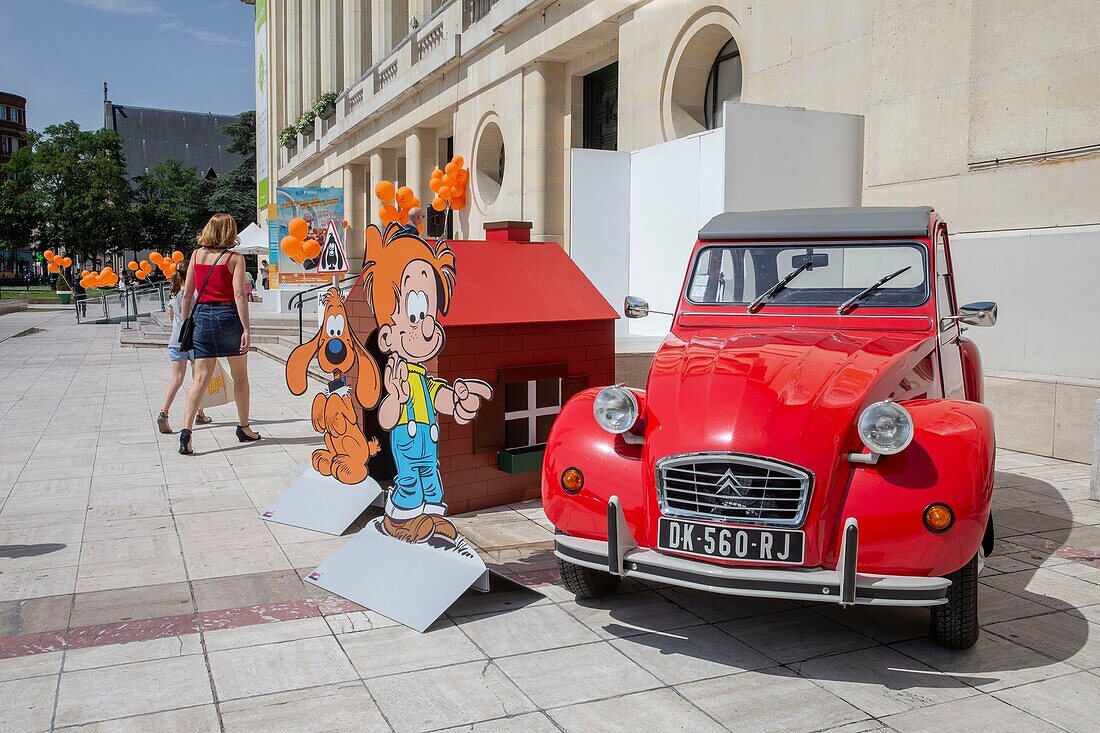 France, Hauts de Seine, Puteaux, comics festival