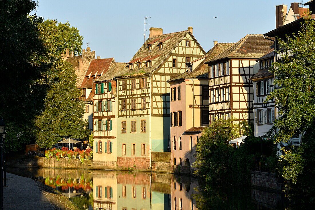 France, Bas Rhin, Strasbourg, old town listed as World Heritage by UNESCO, the Petite France District