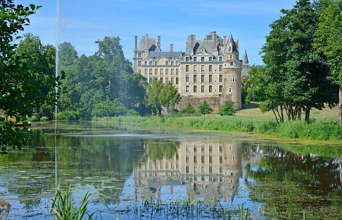 France, Maine et Loire, Brissac Quince, Chateau de Brissac castle