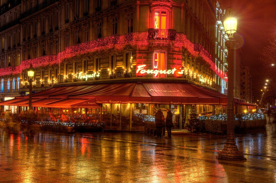 Frankreich, Paris, Fouquet's auf den Champs Elysees