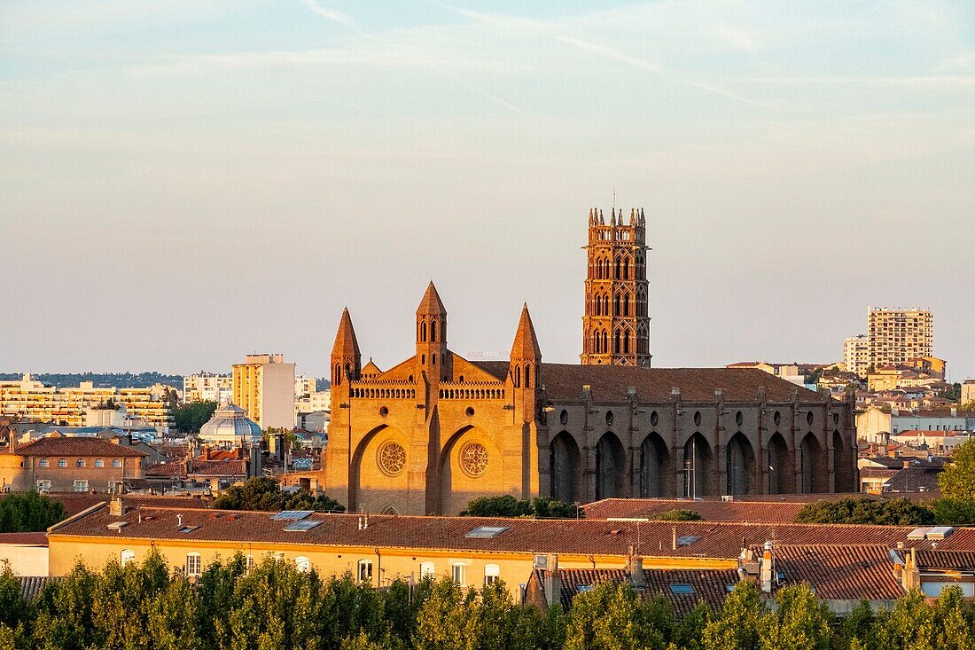 Frankreich, Haute Garonne, Toulouse, Kirche Saint Sernin