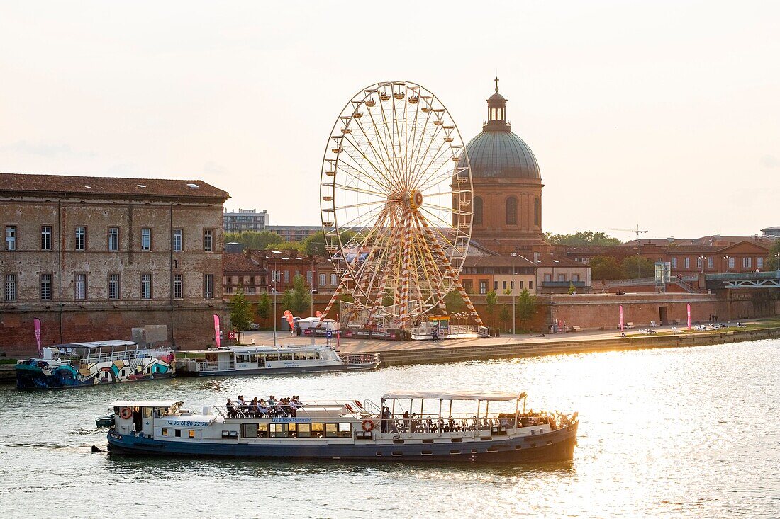 Frankreich, Haute Garonne, Toulouse, die Ufer der Garonne