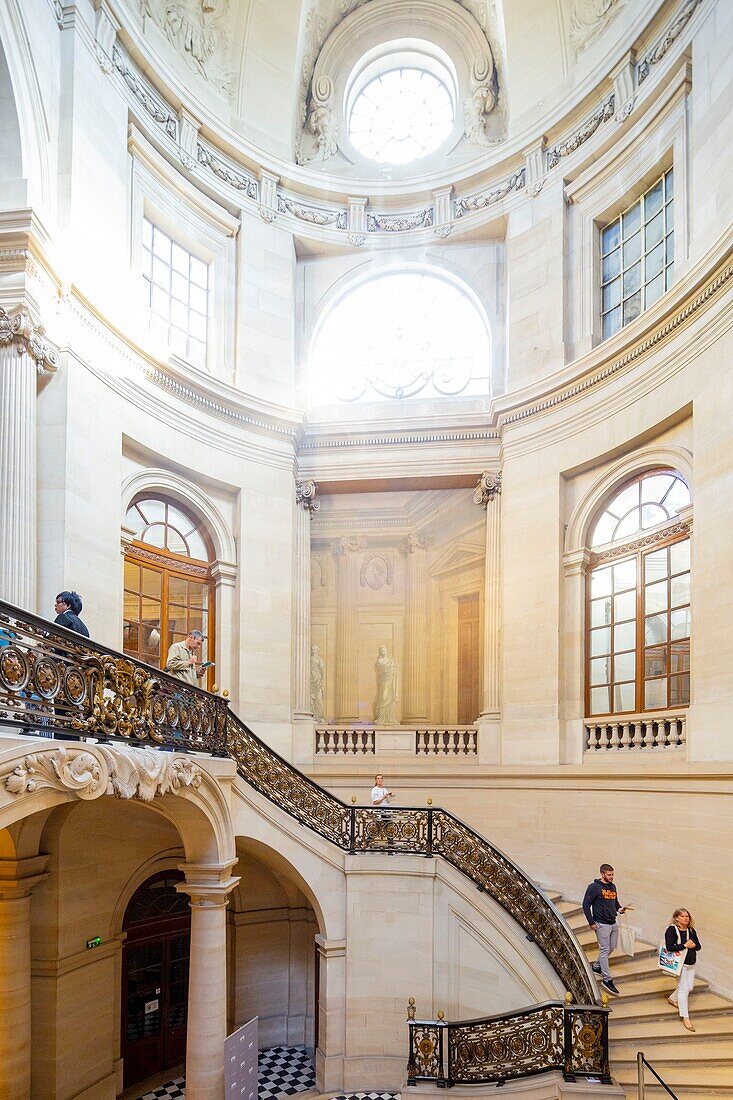 France, Paris, Palais Royal, the State Council, the main staircase