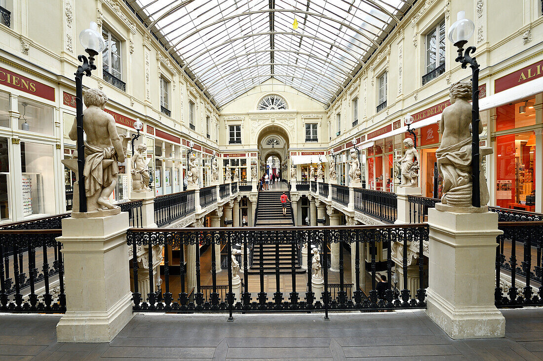 Frankreich, Loire Atlantique, Nantes, die Passage Pommeraye, Einkaufszentrum