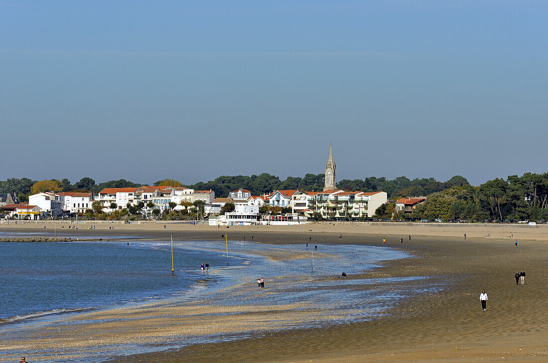 Frankreich, Charente Maritime, La Roche Blanche, Conche de St. Georges, bei Royan