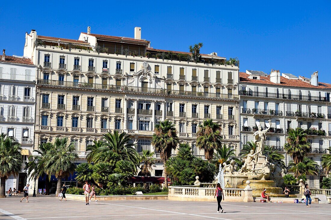 France, Var, Toulon, the former Grand Hotel on place de la Liberte