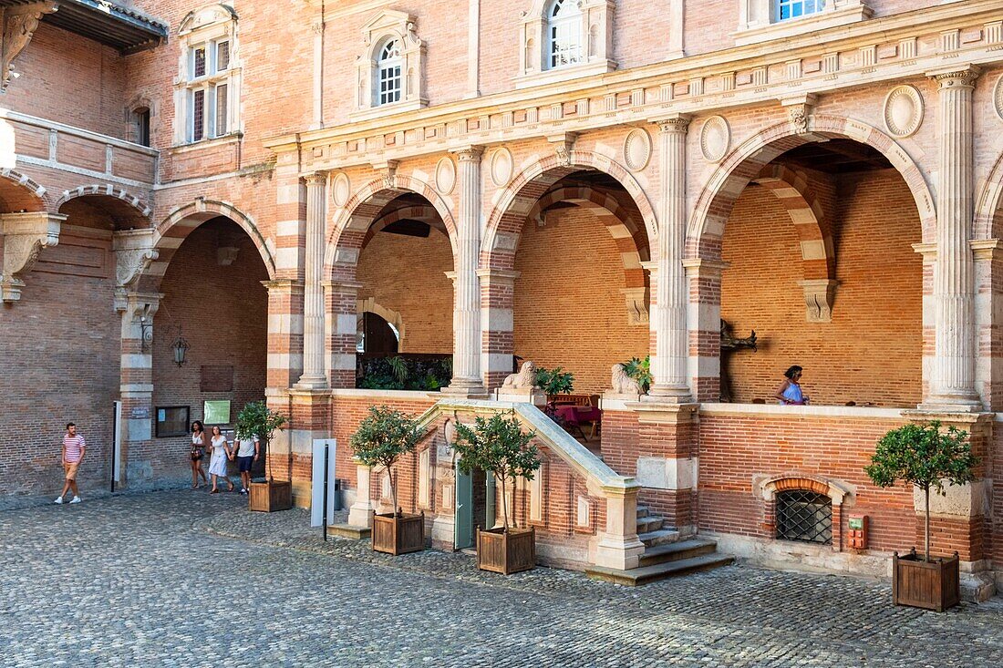 France, Haute Garonne, Toulouse, the Hotel d'Assezat, Museum of the Bemberg Foundation