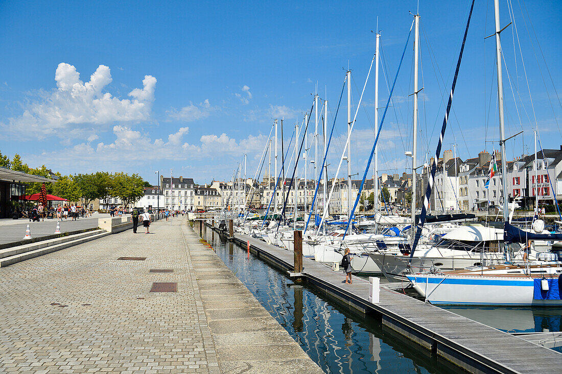 France, Morbihan, Vannes, marina