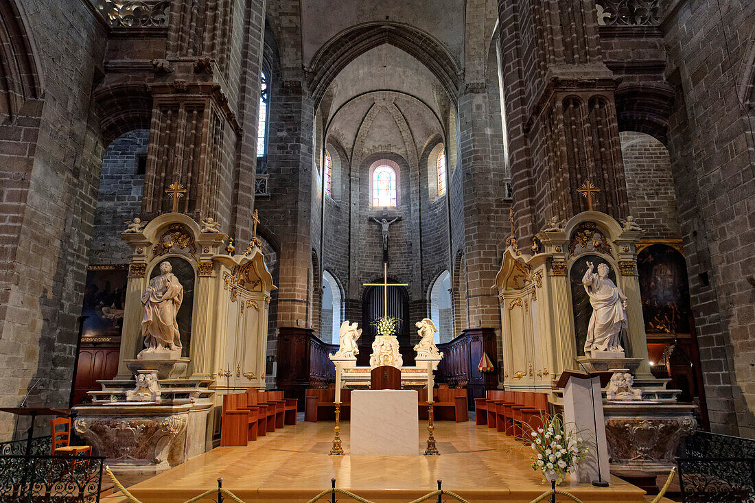 Frankreich, Morbihan, Golf von Morbihan, Vannes, Kathedrale Saint-Pierre