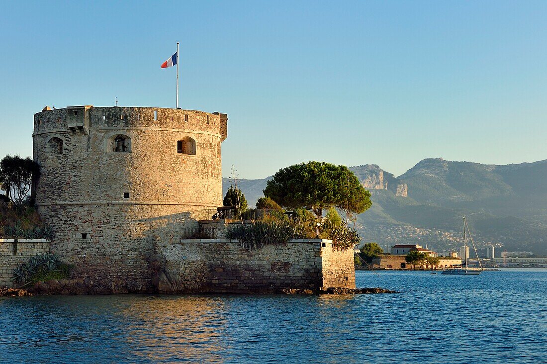 France, Var, the Toulon harbour, La Seyne sur Mer, Fort Balaguier